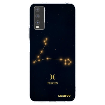 Picasee átlátszó szilikon tok az alábbi mobiltelefonokra Vivo Y20s - PISCES