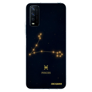 Picasee átlátszó szilikon tok az alábbi mobiltelefonokra Vivo Y11s - PISCES