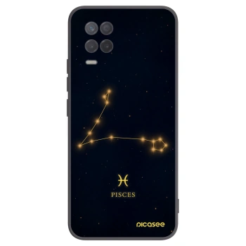 Picasee fekete szilikon tok az alábbi mobiltelefonokra Realme 8 5G - PISCES