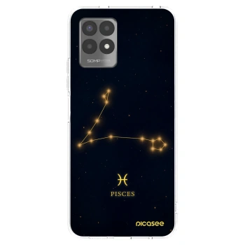 Picasee átlátszó szilikon tok az alábbi mobiltelefonokra Realme 8i - PISCES