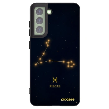 Picasee fekete szilikon tok az alábbi mobiltelefonokra Samsung Galaxy S21 FE 5G - PISCES