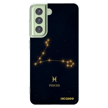 Picasee átlátszó szilikon tok az alábbi mobiltelefonokra Samsung Galaxy S21 FE 5G - PISCES