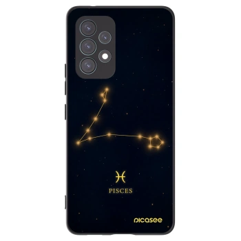 Picasee fekete szilikon tok az alábbi mobiltelefonokra Samsung Galaxy A53 5G A536 - PISCES