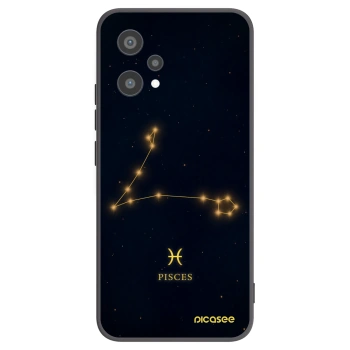 Picasee fekete szilikon tok az alábbi mobiltelefonokra Realme 9 Pro 5G - PISCES