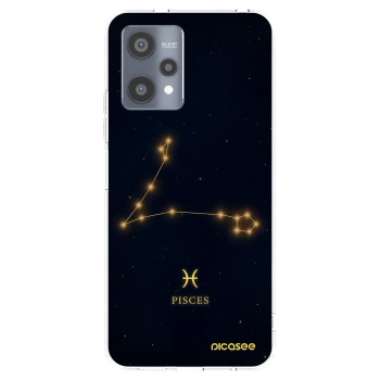 Picasee átlátszó szilikon tok az alábbi mobiltelefonokra Realme 9 Pro 5G - PISCES