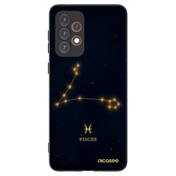 Picasee fekete szilikon tok az alábbi mobiltelefonokra Samsung Galaxy A33 5G A336 - PISCES