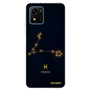 Picasee átlátszó szilikon tok az alábbi mobiltelefonokra Vivo Y01 - PISCES