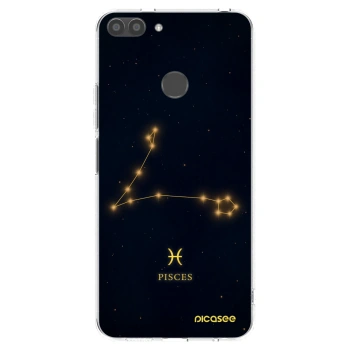 Picasee átlátszó szilikon tok az alábbi mobiltelefonokra Huawei P Smart - PISCES