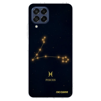 Picasee átlátszó szilikon tok az alábbi mobiltelefonokra Samsung Galaxy M53 5G - PISCES
