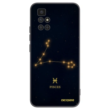 Picasee fekete szilikon tok az alábbi mobiltelefonokra Xiaomi Redmi 10 (2022) - PISCES