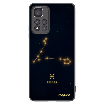 Picasee fekete szilikon tok az alábbi mobiltelefonokra Xiaomi Redmi Note 11 Pro+ 5G - PISCES