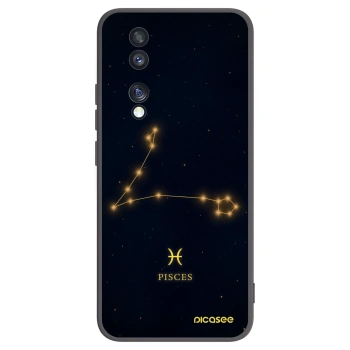 Picasee fekete szilikon tok az alábbi mobiltelefonokra Honor 70 - PISCES