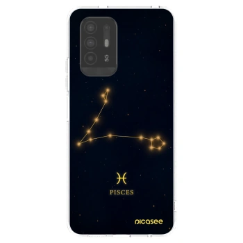 Picasee átlátszó szilikon tok az alábbi mobiltelefonokra OPPO A94 5G - PISCES