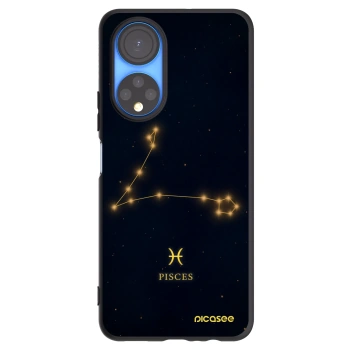 Picasee fekete szilikon tok az alábbi mobiltelefonokra Honor X7 - PISCES