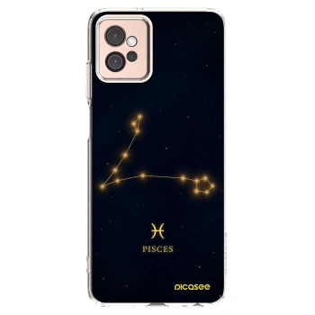 Picasee átlátszó szilikon tok az alábbi mobiltelefonokra Motorola Moto G32 - PISCES