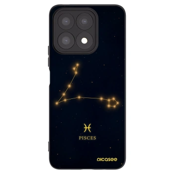 Picasee fekete szilikon tok az alábbi mobiltelefonokra Honor X8a - PISCES
