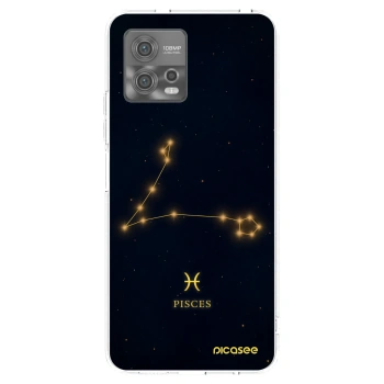 Picasee átlátszó szilikon tok az alábbi mobiltelefonokra Motorola Moto G72 - PISCES