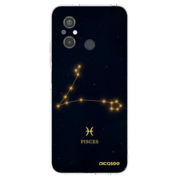 Picasee átlátszó szilikon tok az alábbi mobiltelefonokra Xiaomi Redmi 12C - PISCES