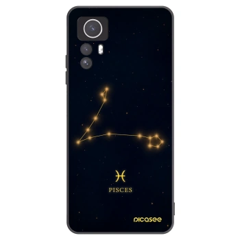 Picasee fekete szilikon tok az alábbi mobiltelefonokra Xiaomi Redmi Note 12S - PISCES