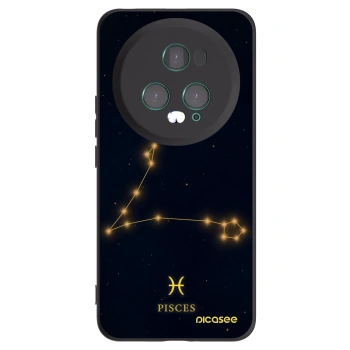 Picasee fekete szilikon tok az alábbi mobiltelefonokra Honor Magic5 Pro - PISCES