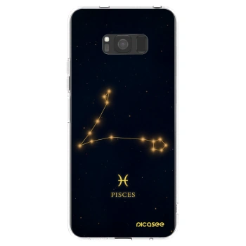 Picasee átlátszó szilikon tok az alábbi mobiltelefonokra Samsung Galaxy S8 G950F - PISCES