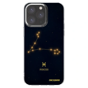 Picasee átlátszó szilikon tok az alábbi mobiltelefonokra Apple iPhone 15 Pro Max - PISCES