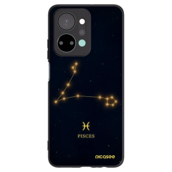 Picasee fekete szilikon tok az alábbi mobiltelefonokra Honor X7a - PISCES