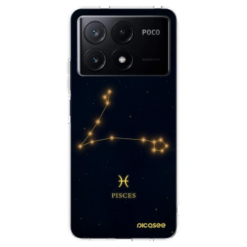 Picasee átlátszó szilikon tok az alábbi mobiltelefonokra Xiaomi Poco X6 Pro - PISCES