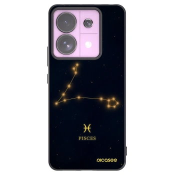 Picasee fekete szilikon tok az alábbi mobiltelefonokra Xiaomi Redmi Note 13 Pro 5G - PISCES