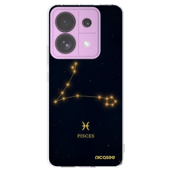 Picasee átlátszó szilikon tok az alábbi mobiltelefonokra Xiaomi Redmi Note 13 Pro 5G - PISCES
