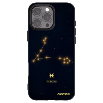 Picasee fekete szilikon tok az alábbi mobiltelefonokra Apple iPhone 16 Pro Max - PISCES