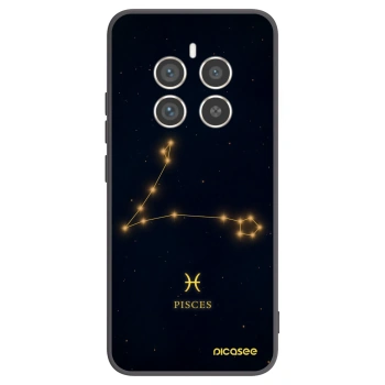 Picasee fekete szilikon tok az alábbi mobiltelefonokra Realme 12 Pro 5G - PISCES