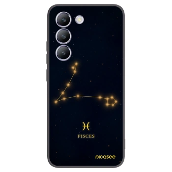 Picasee fekete szilikon tok az alábbi mobiltelefonokra Vivo V40 SE 5G - PISCES