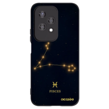 Picasee fekete szilikon tok az alábbi mobiltelefonokra Honor 200 Lite - PISCES