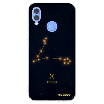 Picasee átlátszó szilikon tok az alábbi mobiltelefonokra Huawei P Smart 2019 - PISCES