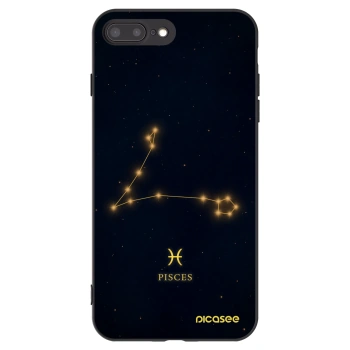 Picasee fekete szilikon tok az alábbi mobiltelefonokra Apple iPhone 8 Plus - PISCES