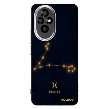 Picasee átlátszó szilikon tok az alábbi mobiltelefonokra Honor 200 5G - PISCES