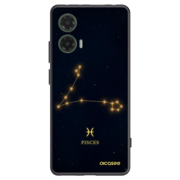 Picasee fekete szilikon tok az alábbi mobiltelefonokra Motorola Moto G35 5G - PISCES
