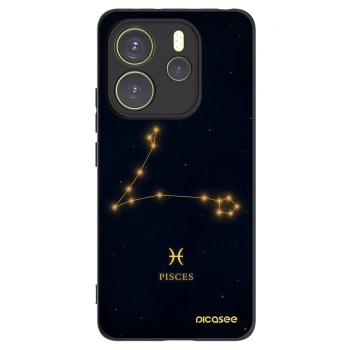 Picasee fekete szilikon tok az alábbi mobiltelefonokra Xiaomi Redmi Note 14 4G - PISCES