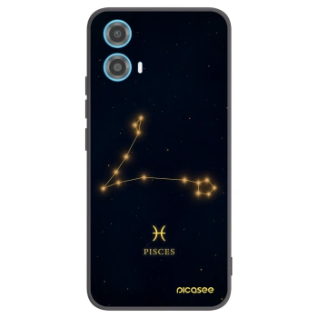 Picasee fekete szilikon tok az alábbi mobiltelefonokra Motorola Moto G34 5G - PISCES