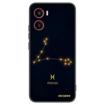 Picasee fekete szilikon tok az alábbi mobiltelefonokra Motorola Moto G05 - PISCES