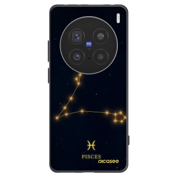 Picasee fekete szilikon tok az alábbi mobiltelefonokra Vivo X200 Pro - PISCES