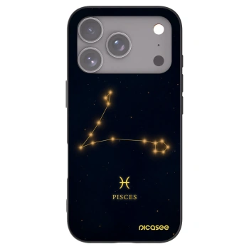 Picasee fekete szilikon tok az alábbi mobiltelefonokra Apple iPhone 17 Pro - PISCES