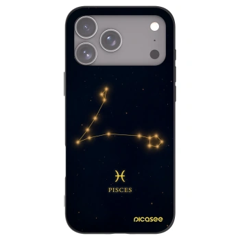Picasee fekete szilikon tok az alábbi mobiltelefonokra Apple iPhone 17 Pro Max - PISCES