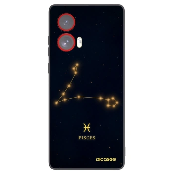 Picasee fekete szilikon tok az alábbi mobiltelefonokra Motorola Edge 50 Fusion - PISCES