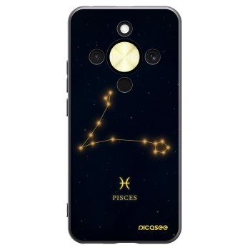 Picasee fekete szilikon tok az alábbi mobiltelefonokra Honor Magic8 Lite 5G - PISCES
