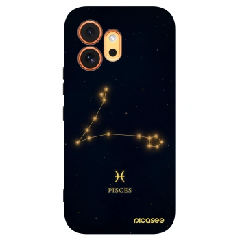 Picasee fekete szilikon tok az alábbi mobiltelefonokra Honor 600 - PISCES