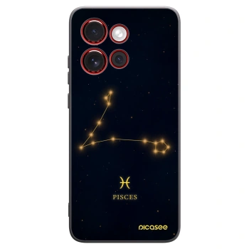 Picasee fekete szilikon tok az alábbi mobiltelefonokra Motorola Edge 60 Neo 5G - PISCES