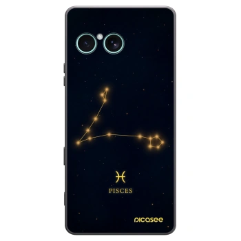 Picasee fekete szilikon tok az alábbi mobiltelefonokra Sony Xperia 10 VII - PISCES