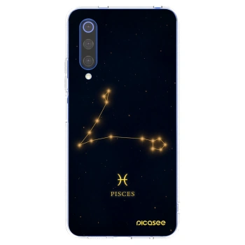 Picasee átlátszó szilikon tok az alábbi mobiltelefonokra Xiaomi Mi 9 SE - PISCES